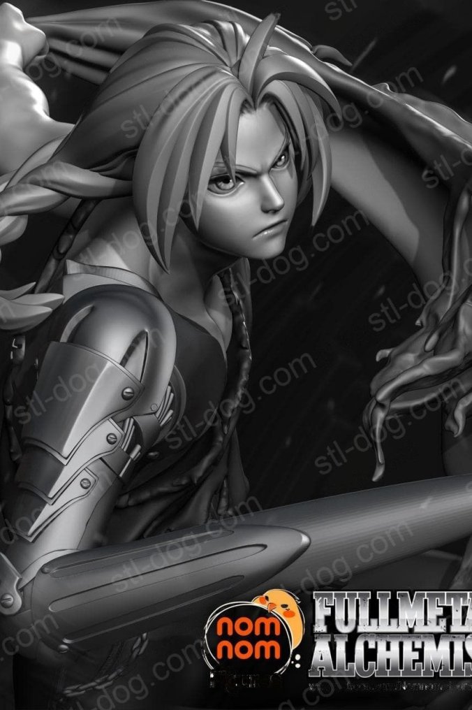 爱德华  (Edward Elric) – 钢之炼金术师 3D打印图纸